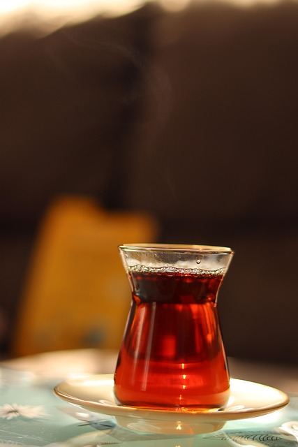 Çay sunumu