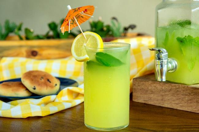 Naneli Limonata sunumu