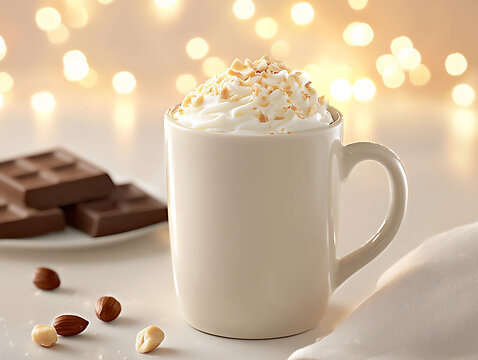 White Mocha sunumu